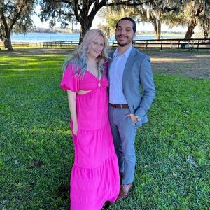 Hot Pink Maxi Dress Wedding Guest Dress